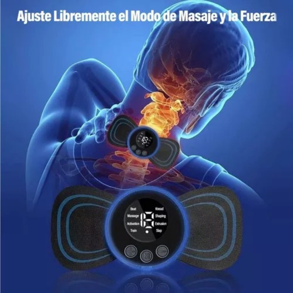 Mini Masajeador Eléctrico EMS Recargable®