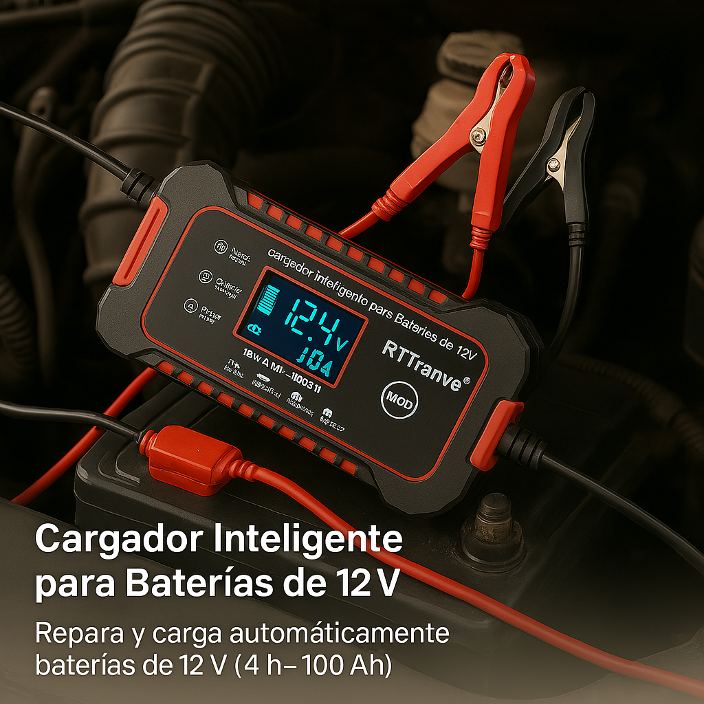 Cargador Inteligente que Revive tu Batería ®