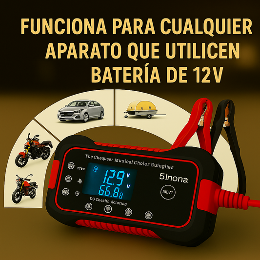 Cargador Inteligente que Revive tu Batería ®