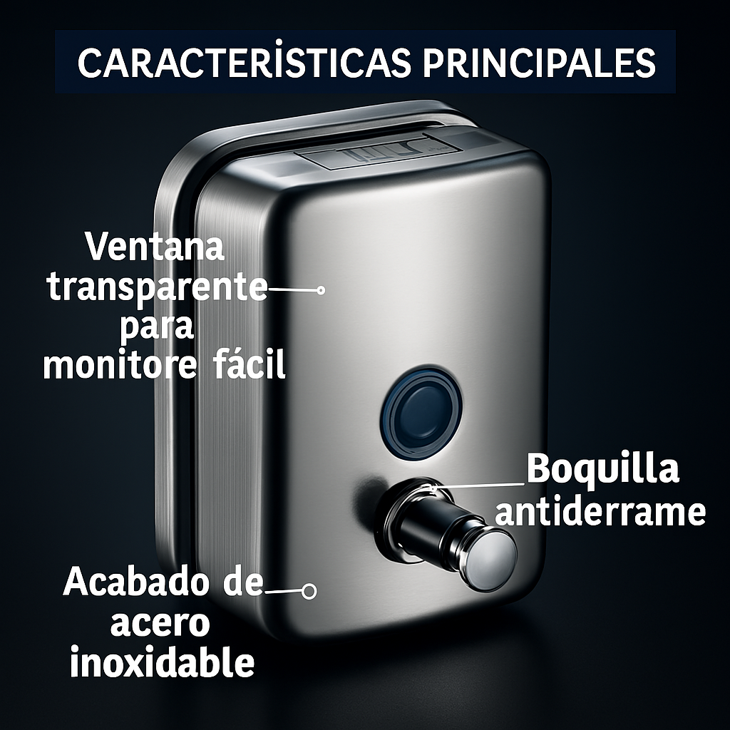 Dispensador Premium de Acero ®
