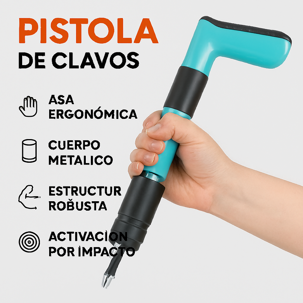 Pistola Portátil Multi-Usos para Clavos y Remaches®