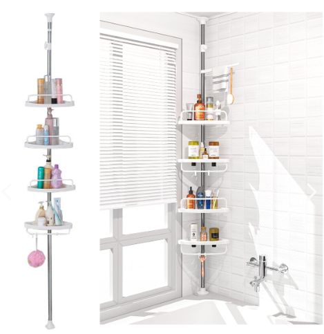 Organizador de Baño Esquinero | Aprovecha Cada Centímetro®