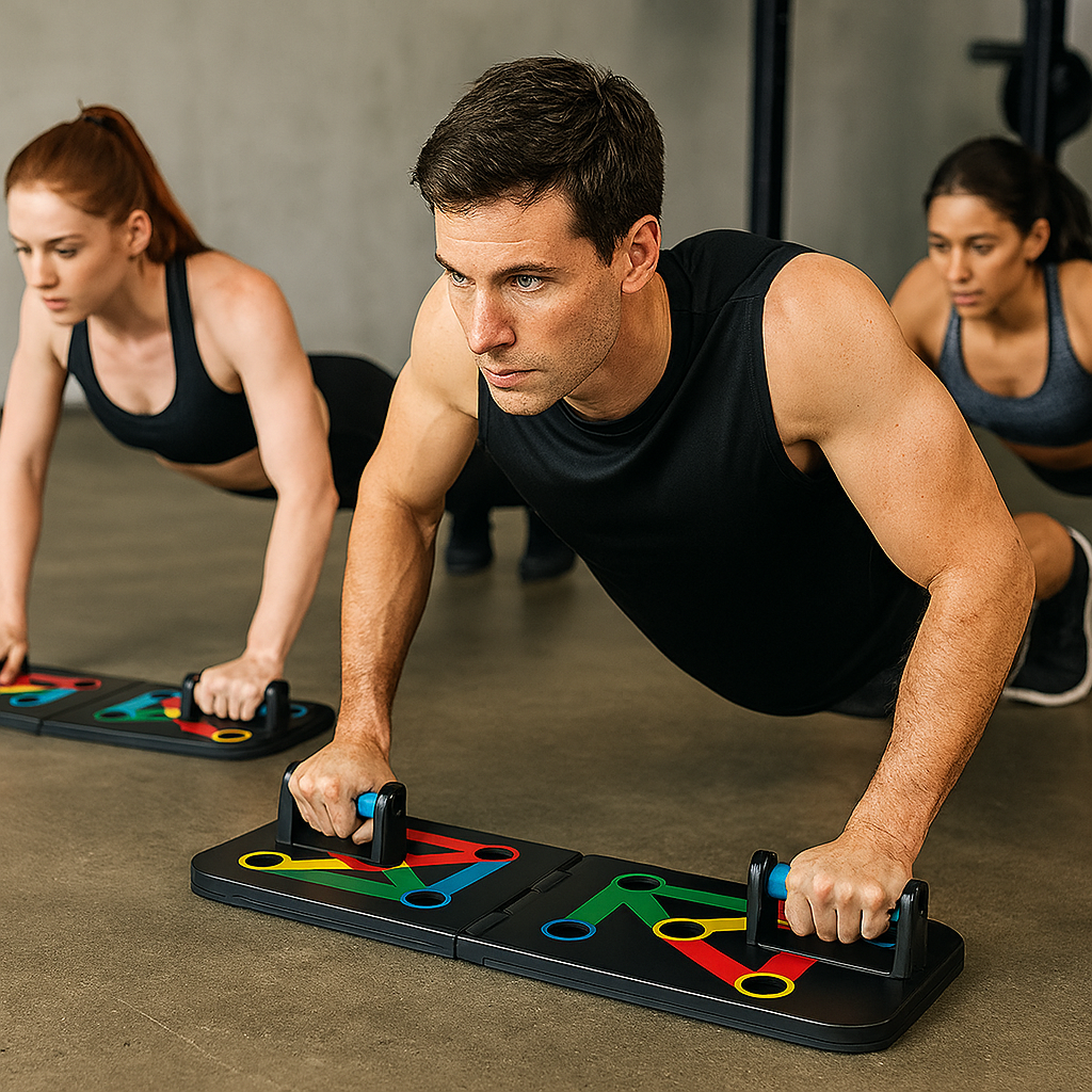 Tablero Plegable Para Flexiones Con Guía Visual®