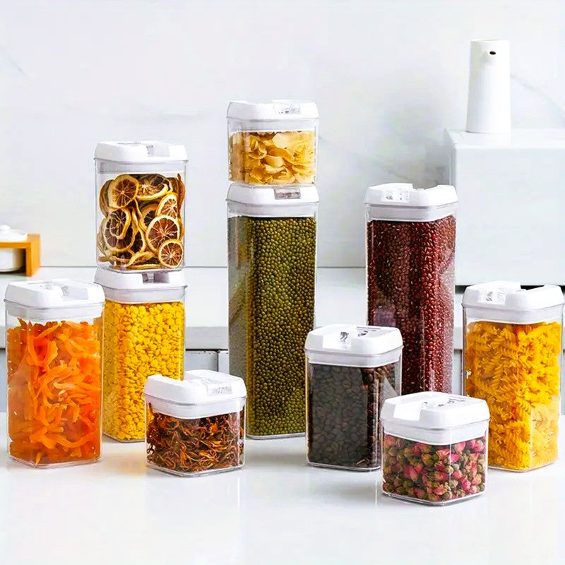 Set x 7 Tarros de Cocina con Tapa Hermética ®
