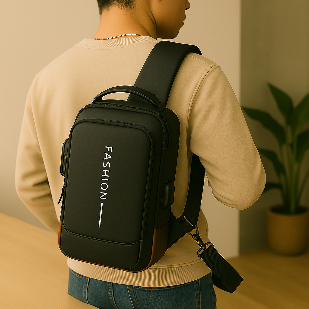 Bolso Impermeable Antirrobo con Puerto USB®