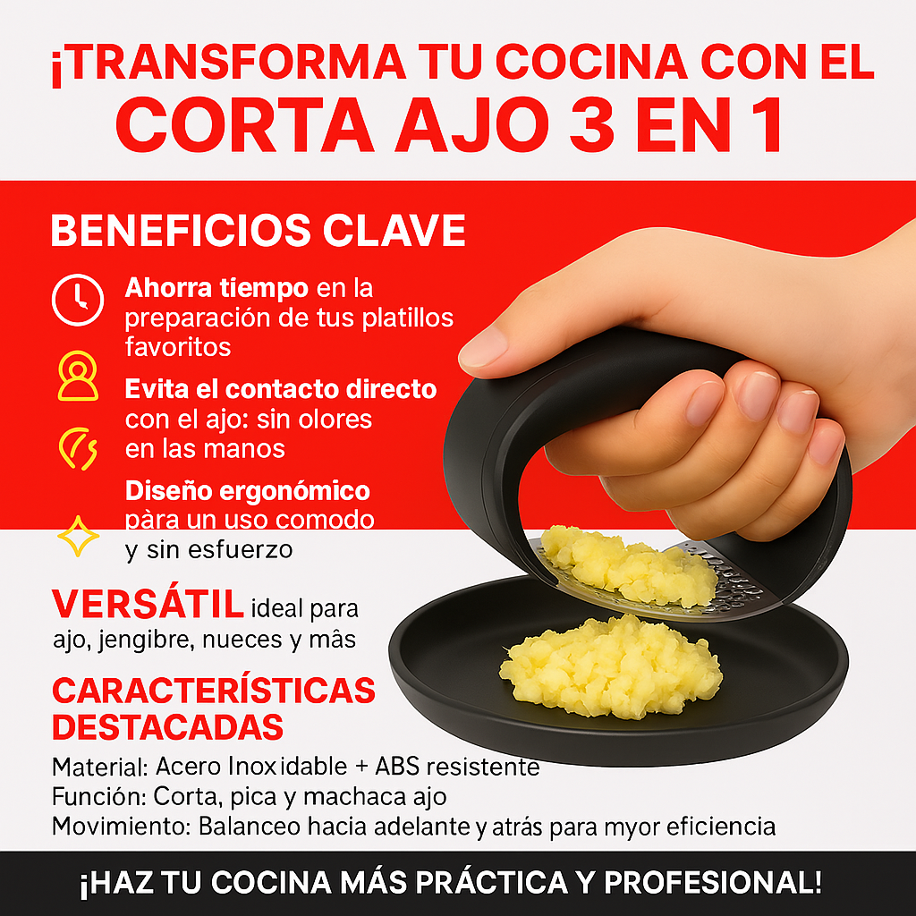 Prensa de Aajo Fácil y Potente®