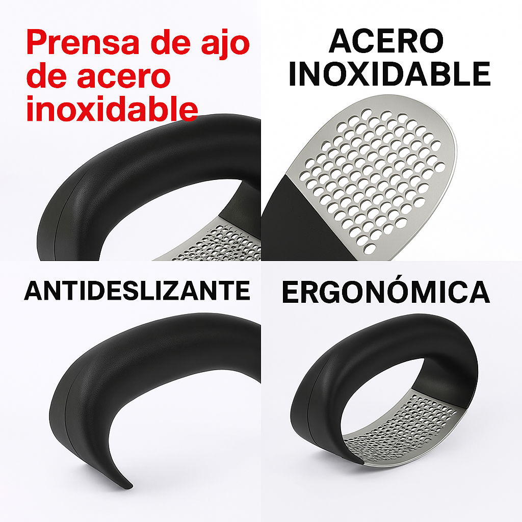 Prensa de Aajo Fácil y Potente®