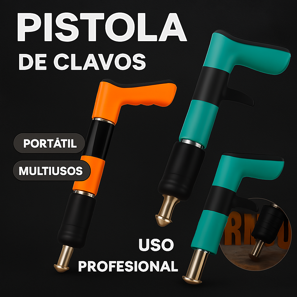 Pistola Portátil Multi-Usos para Clavos y Remaches®