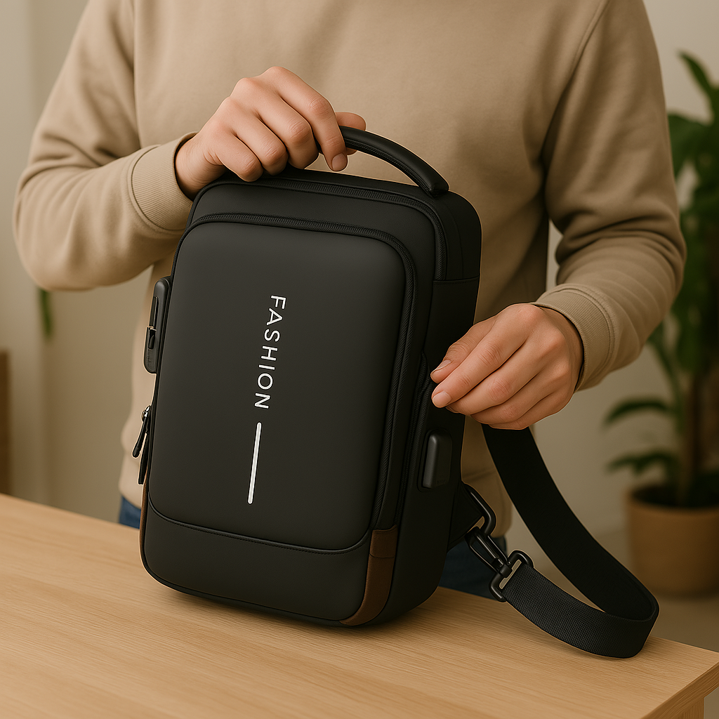 Bolso Impermeable Antirrobo con Puerto USB®