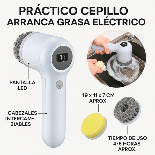 Cepillo Eléctrico Arranca Grasa®