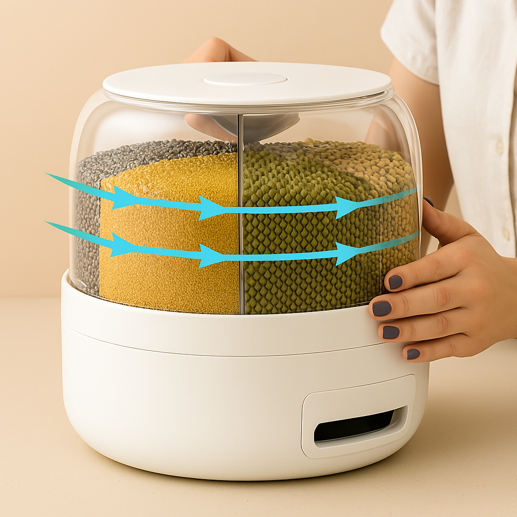 Dispensador de Granos con Giro 360° ®