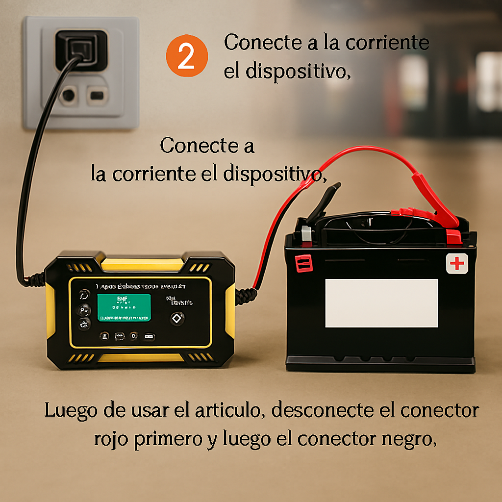 Cargador Inteligente que Revive tu Batería ®
