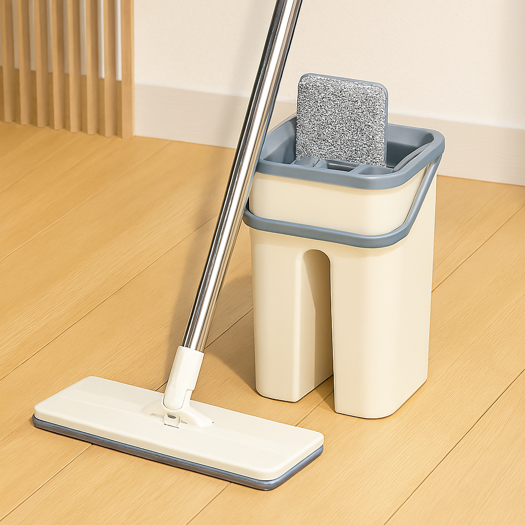 Trapero Reutilizable con Cubo Dual®