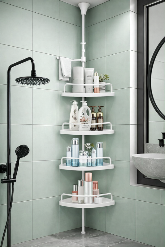 Organizador de Baño Esquinero | Aprovecha Cada Centímetro®