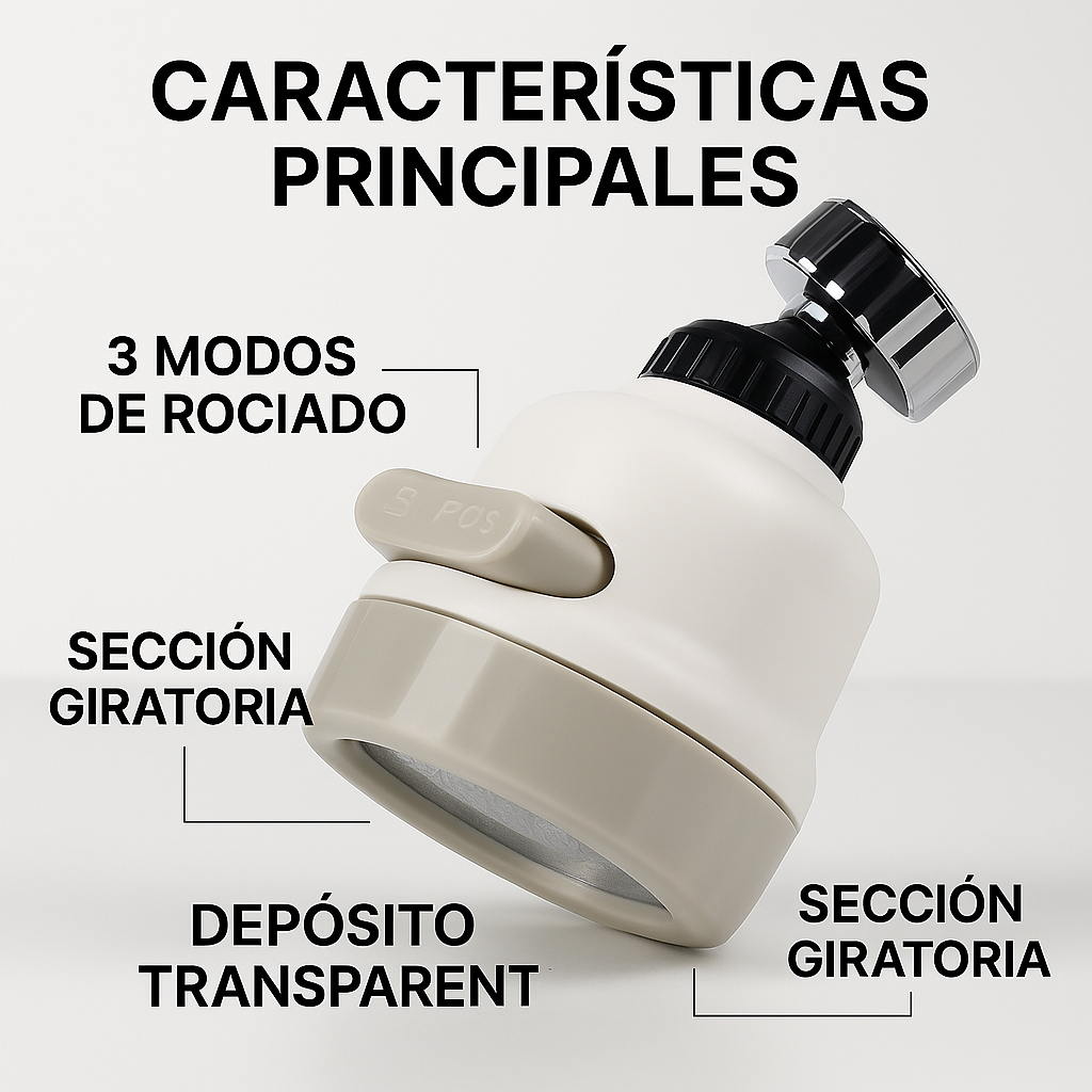 Grifo Inteligente 360° con Difusor®
