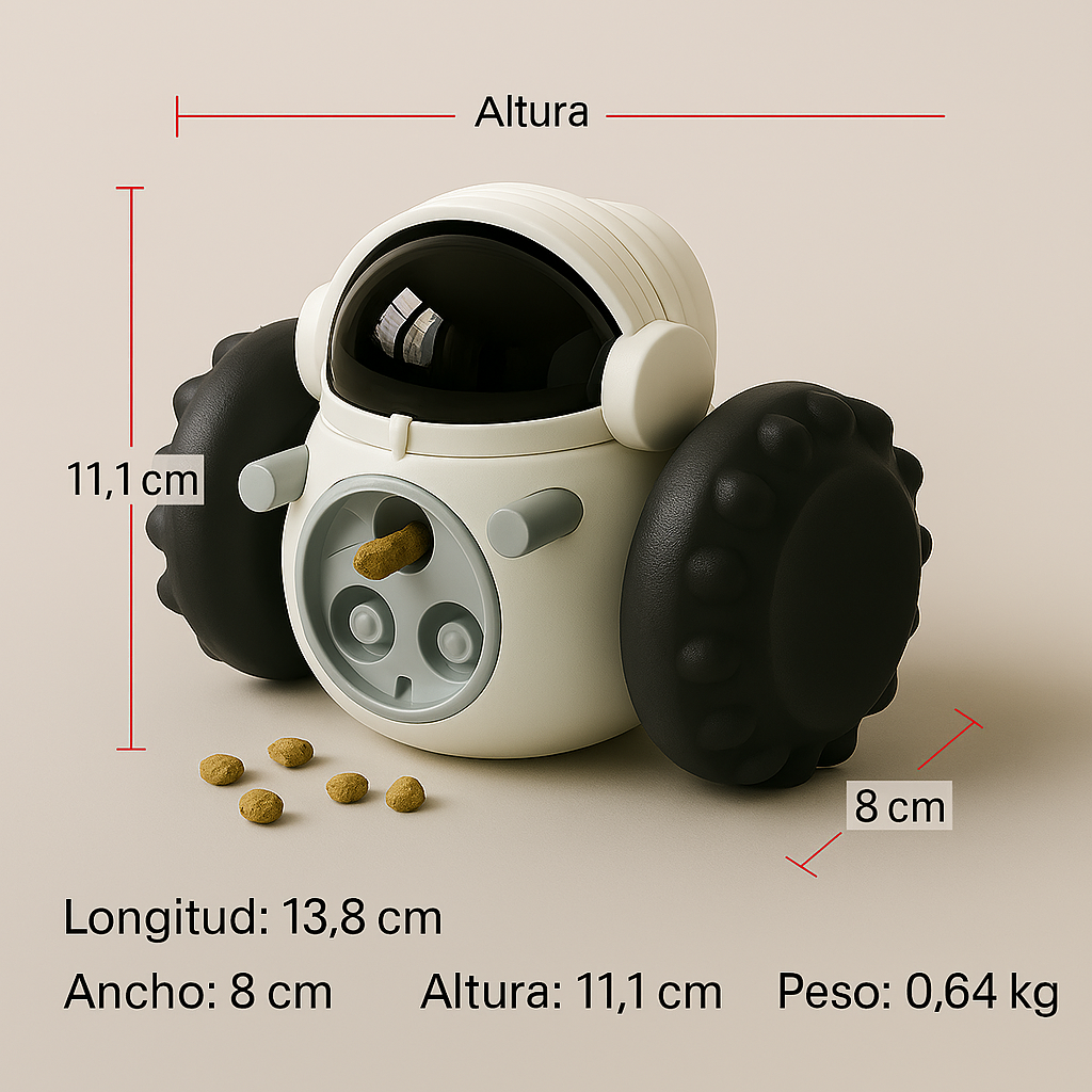 Robot Dispensador De Premios Para Mascotas®