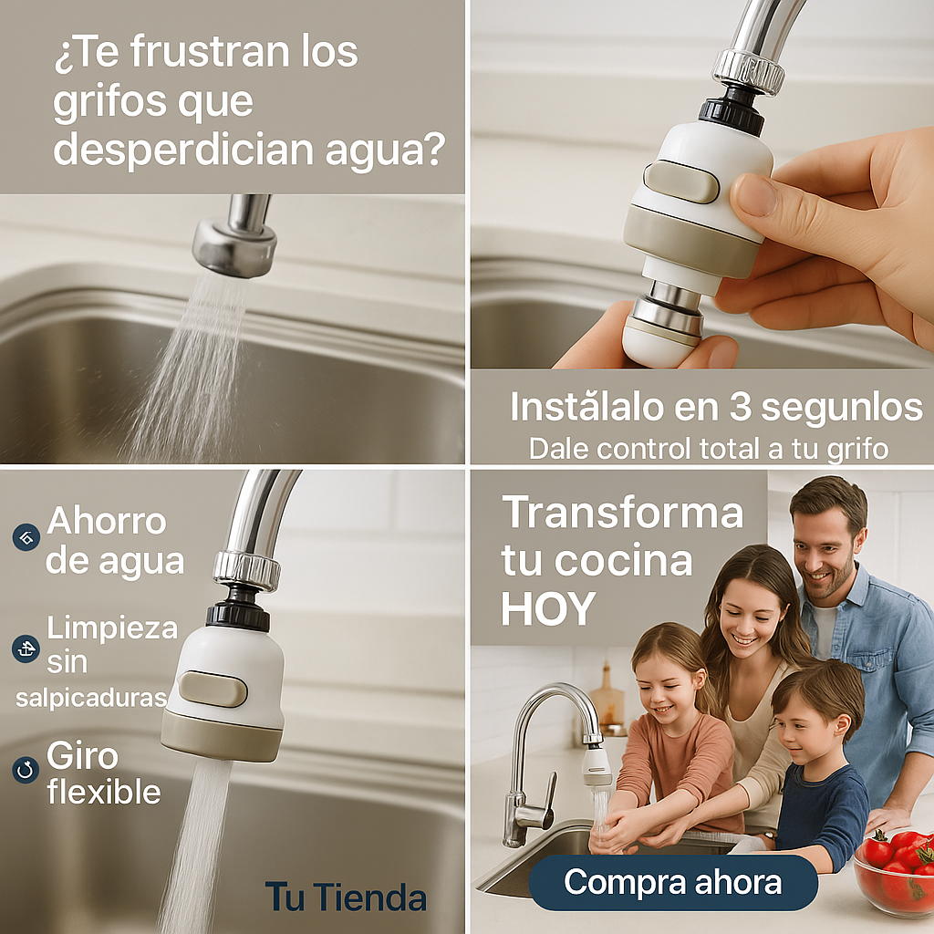 Grifo Inteligente 360° con Difusor®